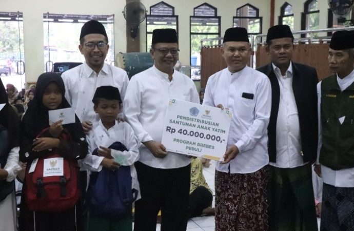 Pemkab Brebes Santuni Anak Yatim di Tahun Baru Islam 1448 H