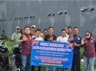 Satresnarkoba Polresta Cirebon Turun Lapangan EdukasiĀ Bahaya Narkoba