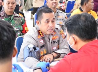 Sinergi Kemanusiaan, Polresta Cirebon Gelar Donor Darah HUT Bhayangkara