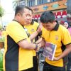 Polresta Cirebon Meriahkan HUT Bhayangkara dengan Olah Raga dan Hadiah Umroh