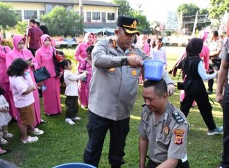 Korps Raport Polresta Cirebon, 114 Personel Naik Pangkat