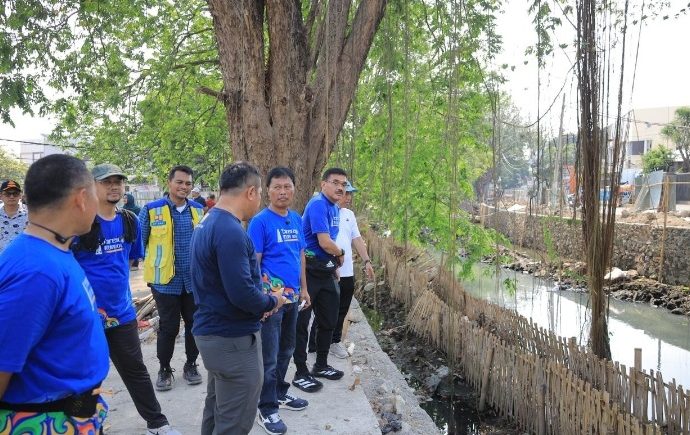 Pekerjaan Revitalisasi Sungai Sukalila Progres 30 Prosen