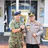 Kapolresta Cirebon Kunjungi Lanal & Denpom Perkuat Sinergi TNI–Polri