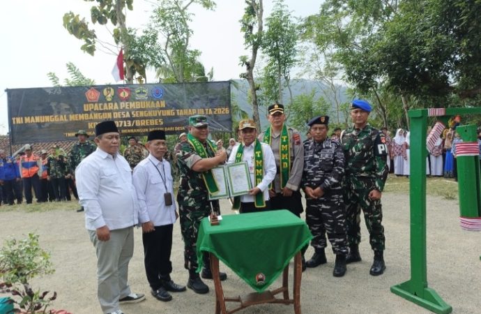TMMD di Telaga, Percepat Pembangunan untuk Kesejahteraan Warga