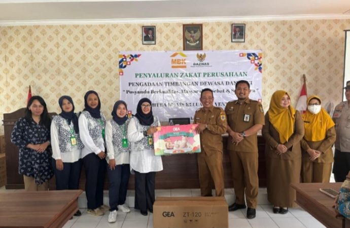MBK Ventura Perkuat Posyandu dan Literasi Keuangan di Larangan