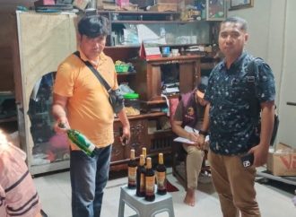 Ratusan Botol Miras Ilegal Disita Polresta Cirebon dalam Ops Pekat