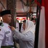 Faris Siap Kibarkan Sang Saka di Alun-alun Brebes