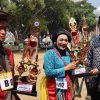 Gerak Jalan Variasi HUT RI di Brebes Meriah dengan Aksi Kreatif