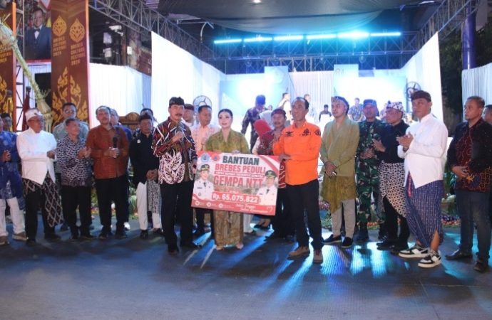 BCF 2026, Brebes Lepas Bantuan untuk Korban Bencana NTT