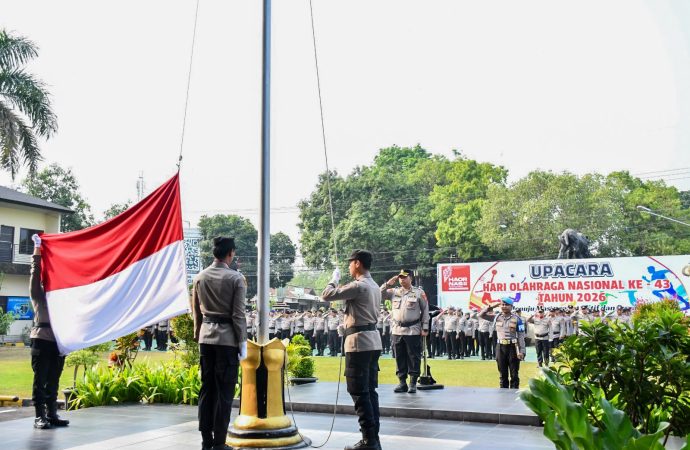 Polresta Cirebon Perkuat Fisik Personal Sambut Haornas 2026