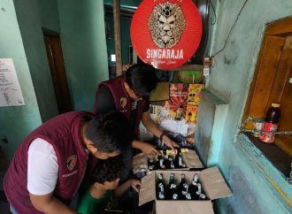 Polresta Cirebon Sita 647 Botol Ilegal