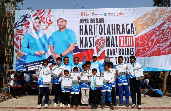 Dari Senam Bersama hingga Prestasi Atlet, Brebes Bangun Budaya Olahraga