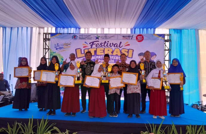 Festival Literasi Brebes 2026, Bupati Ajak Budaya Baca Sejak Dini