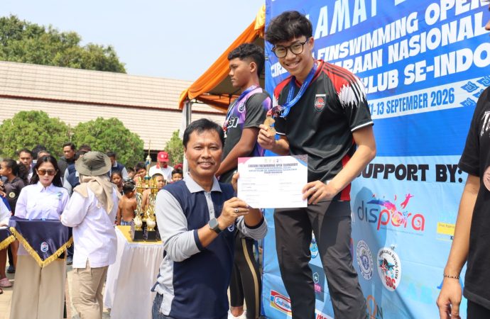 Wali Kota Buka Cirebon Finswimming Open Tournament 2026, Diikuti 598 Atlet dari 81 Klub