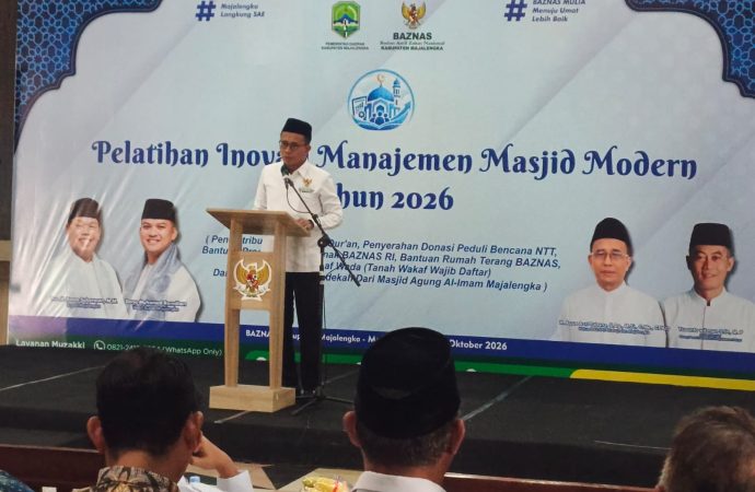 Pelatihan Inovasi Manajemen Masjid Modern Baznas Majalengka Diserbu Peserta”
