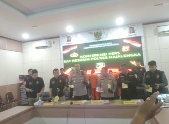 Polres Majalengka Tangkap Lima Pelaku Pembacokan, Dua Orang Masih Buron