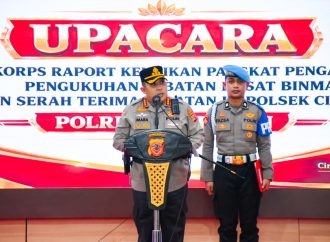 Kapolresta Cirebon Tekankan Amanah Jabatan, Minta Pejabat Baru Perkuat Pelayanan Masyarakat