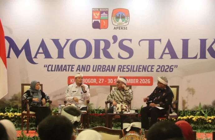 Wali Kota Hadiri Mayors Talk 2026, Bahas Ketahanan Kota Hadapi Perubahan Iklim